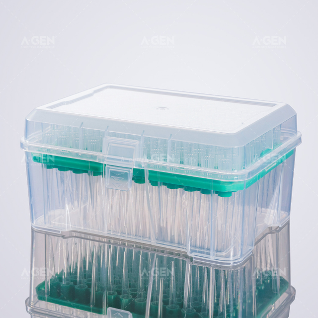 R品牌移液器吸頭200μL透明吸頭帶壓盒包裝（無菌低吸附可選）