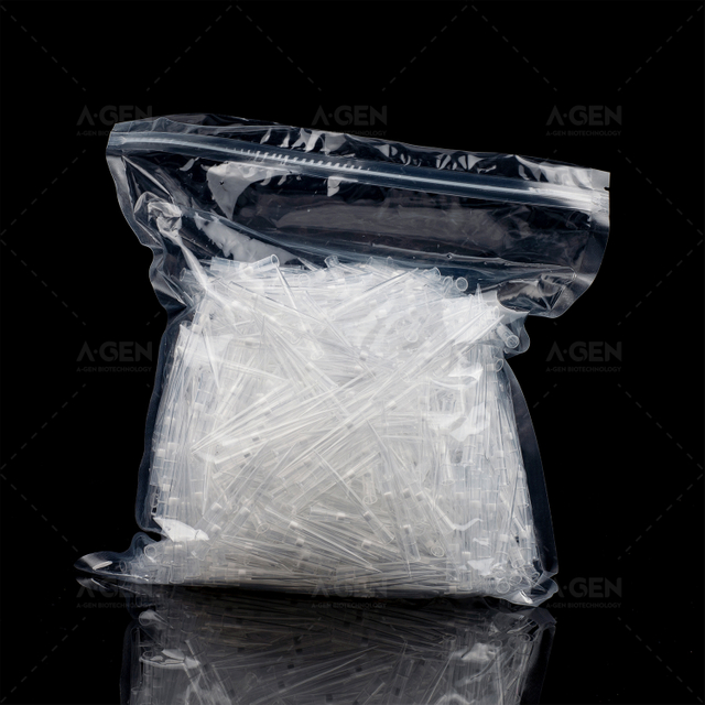 10-1250μL散裝透明一次性移液器吸頭無(wú)濾芯