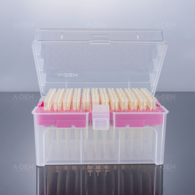 200μL 黃色吸頭盒裝,無菌，低吸附